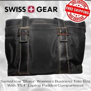 SwissGear By Wenger The Diana 15.6" Women's Laptop Travel Tote Bag FREE SHIPPING